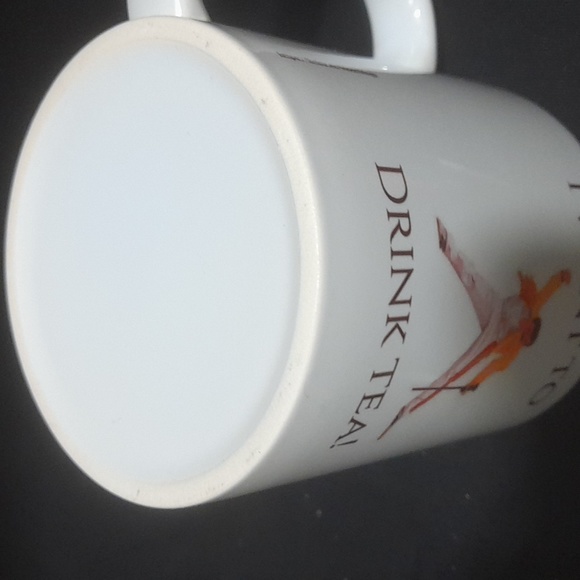 I want to drink tea funny novelty ceramic gift mug 11oz - Picture 6 of 6